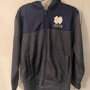 SOLD — Notre Dame Full-Zip Hoodie